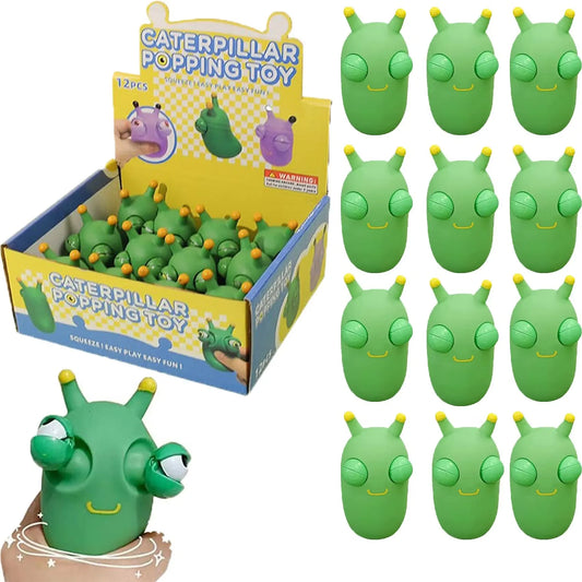 Stare Cabbage Worm - Stress Relief and Anti Anxiety Toy
