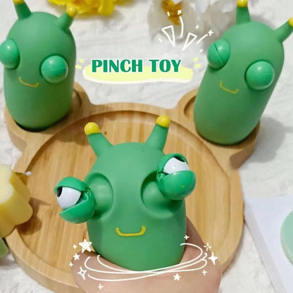 Stare Cabbage Worm - Stress Relief and Anti Anxiety Toy