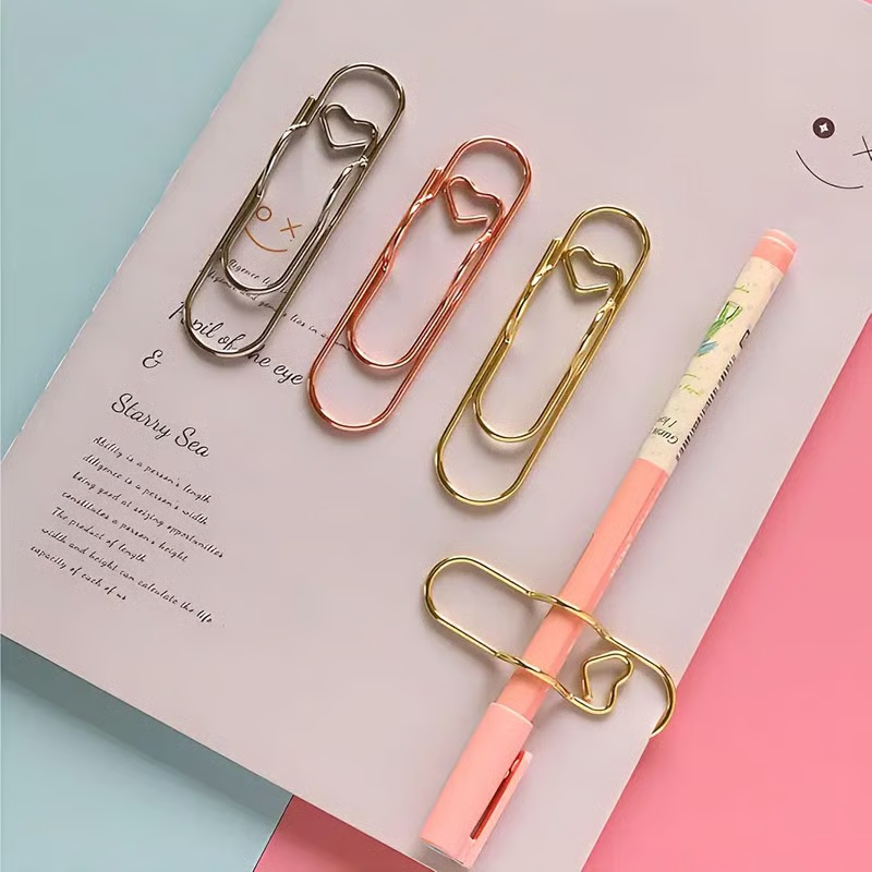 Multifunctional Heart Pen Clips