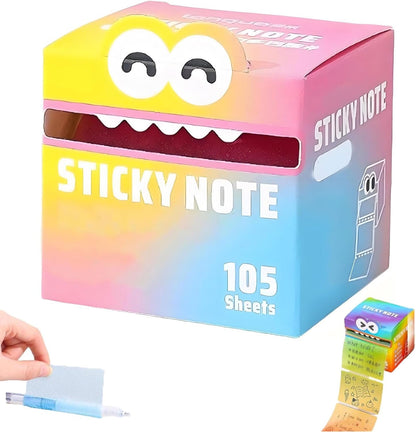 Cute Monster Pattern Sticky Note