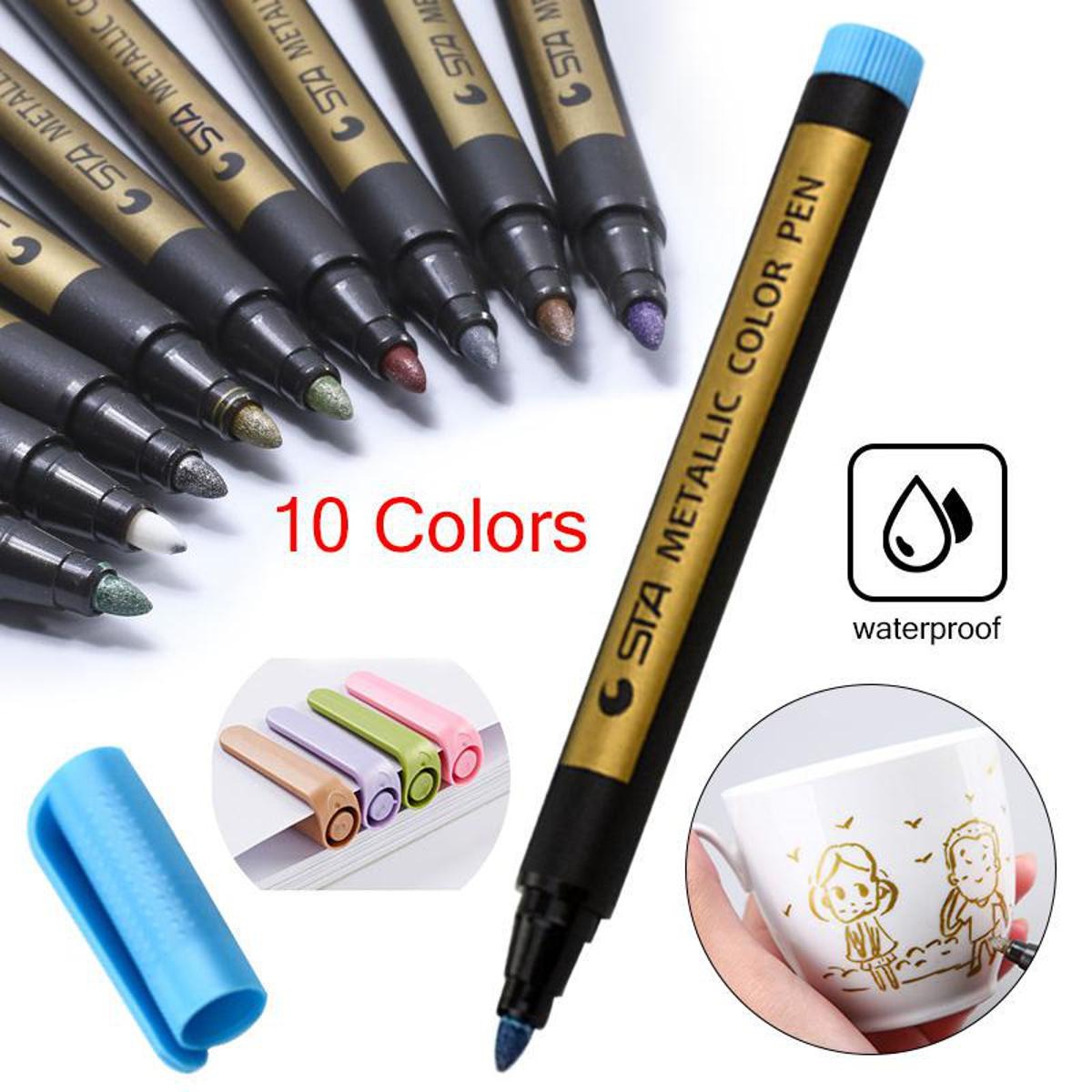 Painting-Magic Colorful Metallic Marker Pens