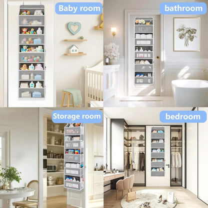Space-Saving Hanging Storage Rack