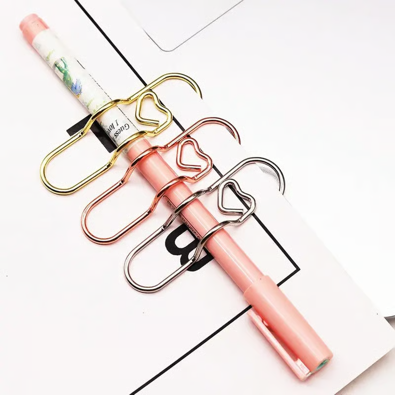 Multifunctional Heart Pen Clips