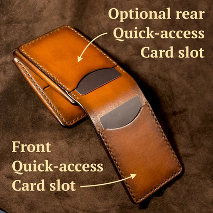 Nelson Handcrafted Full Grain Leather Wallet