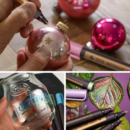 Painting-Magic Colorful Metallic Marker Pens